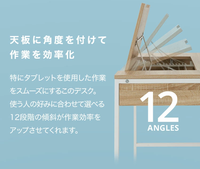 Le bureau d'ordinateur de mode moderne multifonctionnel de Offre Spéciale du Japon peut être soulevé et abaissé pour dessiner, bureau d'ordinateur portable