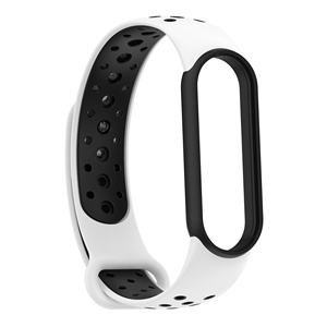 Correa de silicona para reloj Xiaomi <span class=keywords><strong>Mi</strong></span> <span class=keywords><strong>Band</strong></span> <span class=keywords><strong>7</strong></span>, correa de goma deportiva de doble Color ajustable - Product Image 2