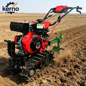 Mini Cultivadora de 7hp con Orugas para Jardinería y Agricultura, Cortadora de Maleza y Rotocultivadora para Eliminar Hierba - Product Image 1