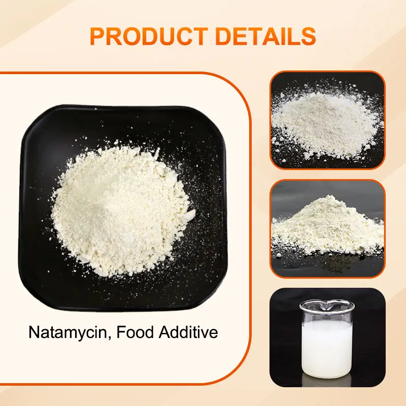 2024 AHUALYN Conservantes de alimentos de alta qualidade à base de glicose e lactose Preço em pó Natamicina 7681-93-8