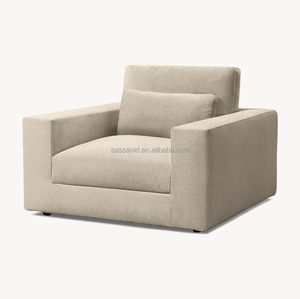 Sassanid OEM Design moderniste italien Salon de luxe Performance Boucle <span class=keywords><strong>Lugano</strong></span> Canapé Chaise - Product Image 5