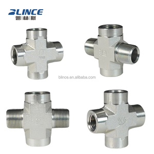 Nuevo Conector Hidráulico Blince Recto de 90 Grados, Tipo Codo, Rosca Métrica/BSP/JIC/NPT, Acero Inoxidable, 3/8'', Cono 74 - Product Image 3