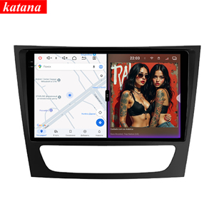 Autoradio Android 14 Serie Katana 120W X 6CH per Mercedes Benz Classe E S211 W211 Classe <span class=keywords><strong>CLS</strong></span> <span class=keywords><strong>C219</strong></span> 2002-2010, 8+256GB, Lettore DVD - Product Image 1