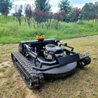 Robot tondeuse à gazon à essence télécommandé Briggs & Stratton Engine pour l'agriculture et la foresterie professionnelle