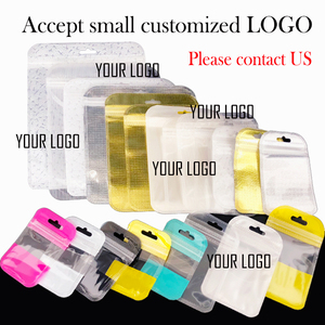 7*11 cm chiusura a cerniera borse trasparente pp in plastica piena colori di plastica imballaggio sacchetti poli sacchetti pacchetto del sacchetto - Product Image 6