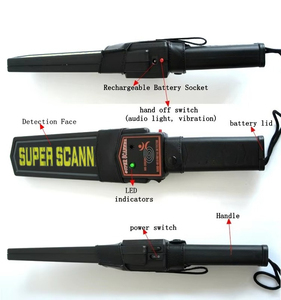 เครื่องตรวจจับโลหะแบบมือถือ รุ่น MD3003B1 สำหรับตรวจสอบความปลอดภัย พร้อมเสียงเตือน ลดราคาพิเศษจากโรงงาน ขายตรง ตรวจจับได้ทุกด้าน 360 องศา - Product Image 6