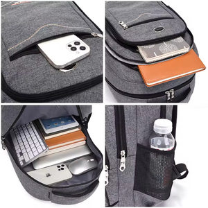 High Quality 19-Inch Oxford School Laptop <b>Backpack</b> Fashion Design Larger Capacity <b>Waterproof</b> Zipper Unisex Portable Students - Product Image 4