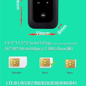Routeur 4G LTE de poche MF680, modem Wifi sans fil LTE, routeur avec carte SIM, Wifi mobile, point d'accès de poche - Product Image 5