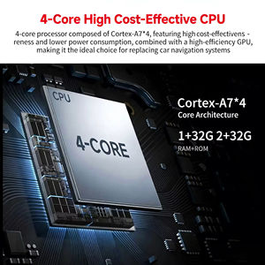 Autoradio GPS Android 7 pouces de bonne qualité, 800 * 480, CarPlay universel, <span class=keywords><strong>lecteur</strong></span> DVD de voiture - Product Image 3