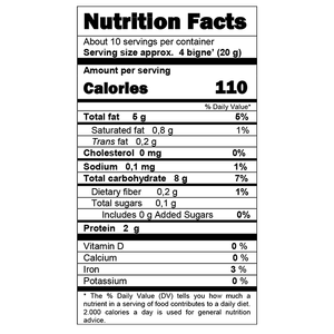 Cabrioni, marque italienne, choux à la crème, pâtisserie Bigne, 7,05 oz - 200 gr. Prêt à remplir pour les desserts et les buffets de boulangerie - Product Image 4