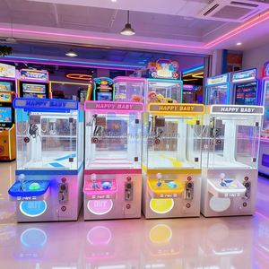 Baihui Animation Mini machine à griffes à monnayeur, jeu d'arcade Tide House, distributeur de prix, avec armoire métallique pour peluches - Product Image 6
