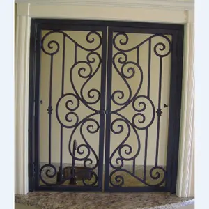 forged steel trellis