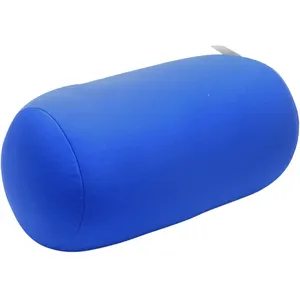 1895 Microbead Bolster Tube Round Pillow Roll Cervical Back Head Neck Support Leg Spacer Sleeping Tube Pillow for Home Sofa
