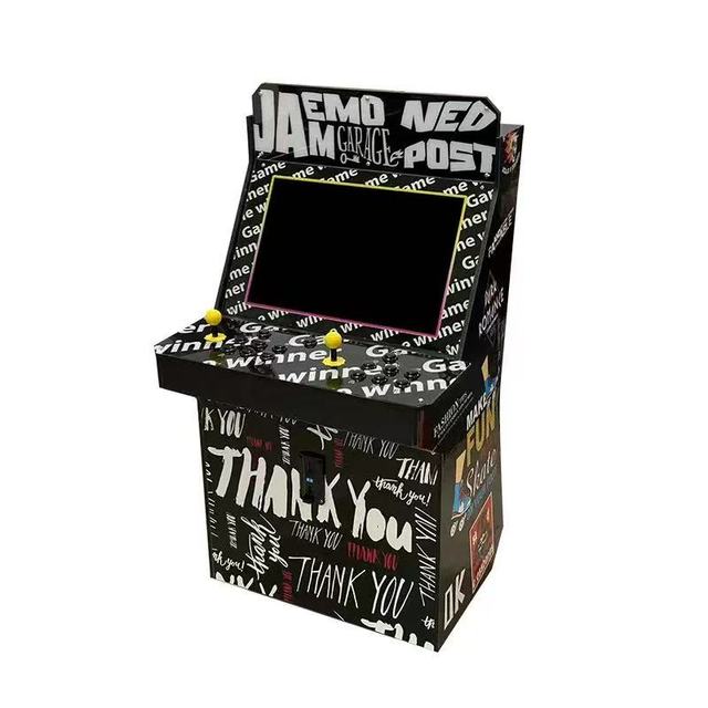 New 32 Inch Mini Desktop Video Game Console Multi-Game Classic Retro Arcade Cabinet Machine Dual Player English Language