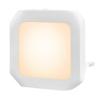 Lampe de nuit à capteur avec prise standard britannique, lampe de couloir à intensité variable, ampoule à capteur de lit