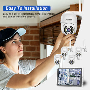 Kit de CCTV de 8 Canales con Cámaras Domo Resistentes a la Intemperie, Audio Bidireccional, Visión Nocturna, Sensor CMOS, Almacenamiento en la Nube Icsee, NVR de 3MP para Exteriores - Product Image 6