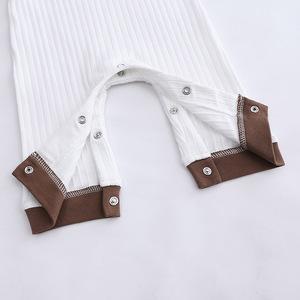 Ropa de Bebé al por Mayor, Monos de Algodón Orgánico de Alta Calidad para Bebés Recién Nacidos, Niños y Niñas, Primavera/Invierno - Product Image 4