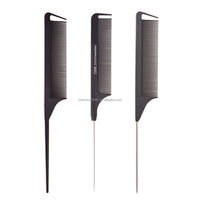 Peigne en métal pour queue de Rat, peigne en plastique pour Salon de coiffure