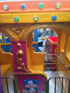 Parc à thème, parc d'attractions pour enfants, petit train pour enfants et adultes, manèges électriques sans rail à vendre - Product Image 3