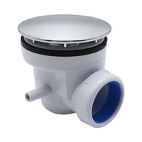 GUIDA 10003 1000304 90 mm ABS Electroplated Cover Hair Catcher Durable Hair Stopper Plastic Shower Floor Drain