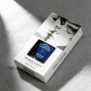 Quick Ship UV Finished Window Nail Polish Box High <b>Gloss</b> Cardstock Packaging with <b>Clear</b> Panel for Nail Care - Product Image 3