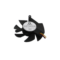 DC Bürstenloser Kühlventilator 50x50x10mm 12V Kugellager-Halterungslüfter für Elektronische Geräte