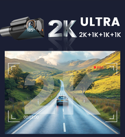 Cámara Inteligente para Vehículos Comerciales de 4 Canales y 2K con 4G LTE, GPS, IA, DMS, ADAS y BSD