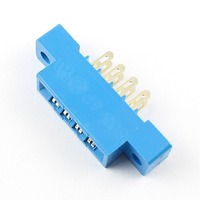 Conector de Borde de Tarjeta PCB DIP de 8 Pines, Serie 805, Paso de 3.96mm, 2x4 Pines, Tipo Enchufable 805-8P/Tipo de Cable para Soldar