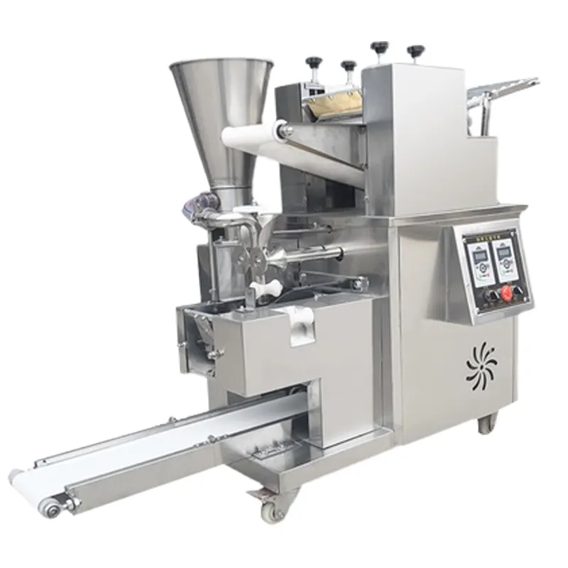 Multifunzione completamente automatica rotonda Samosa grande macchina per fare gnocchi a forma di triangolo creatore di stampi ristorante