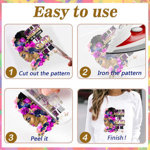 Autocollants de transfert thermique en gros, impression DTF, <span class=keywords><strong>film</strong></span> PET de haute qualité, motif pastèque estival, transfert à chaud pour vêtements - Product Image 4