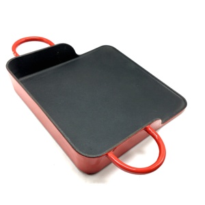<span class=keywords><strong>Plancha</strong></span> <span class=keywords><strong>en</strong></span> <span class=keywords><strong>fonte</strong></span> pré-culottée pour barbecue - Product Image 2