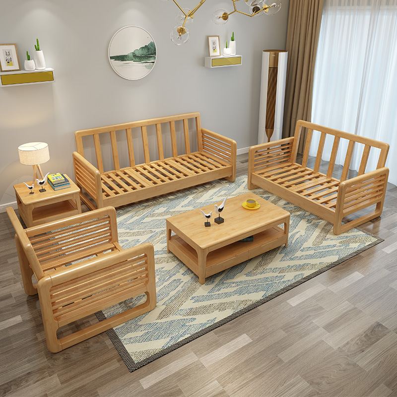 [Natural Wood Color] Single Seat