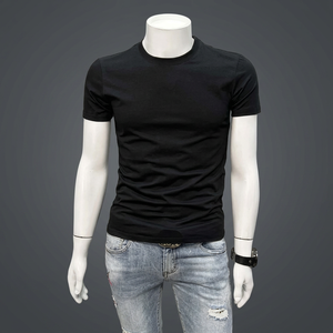 เสื้อเชิ้ตผู้ชายลำลอง เสื้อผ้าฤดูร้อน ปกเสื้อปักลาย แขนสั้น ผ้าฝ้าย 100% สีพื้น ระบายอากาศได้ดี ผ้าบรอดคลอธ ทันสมัย - Product Image 3
