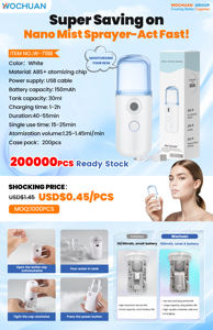 Elektrischer Nano Sprayer Luftbe feuchter Wasser Gesicht Feuchtigkeit spendender Dampfer Hand flasche Tragbares USB Mini Feuchtigkeit spendendes Gesichts nebels pray - Product Image 2