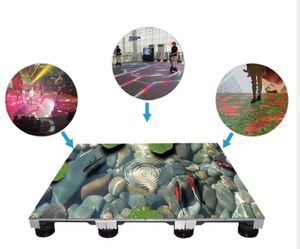Écran de scène interactif portable à LED de qualité commerciale P3.91 pour piste de danse, idéal pour les fêtes, banquets, discothèques et lieux de spectacle - Product Image 4