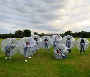Im Freien lustige PVC-menschliche Körper Blase Stoßstange Zorb Ball aufblasbare Stoßstange Ball für Erwachsene und Kinder