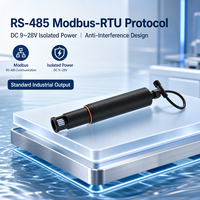 Sonde de qualité de l'eau en ligne pH/ORP avec communication RS485 Modbus pour l'eau potable, l'eau de surface et les eaux usées