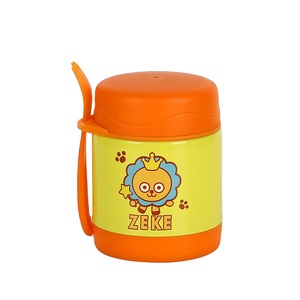 Kinder-Thermobehälter aus Edelstahl mit Isolierung, 300ml Fassungsvermögen, inklusive Löffel, für Kinder - Product Image 6