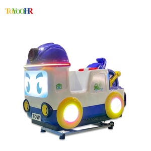 I bambini giostrano nello spazio aerodromo altalena per auto al coperto Console di gioco per bambini con schermo - Product Image 1