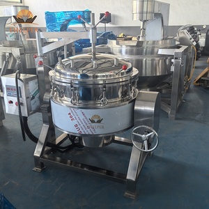 Autocuiseur Électrique Industriel à Double Enveloppe, Cuve Intérieure Isolée à 3 Couches en SUS304, Marmite à Braiser avec Inclinaison Manuelle OEM/ODM - Product Image 2