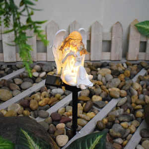 Offre Spéciale solaire LED le thème de la résine de statue d'amour <span class=keywords><strong>maternel</strong></span> pour ornement de pelouse de cour de balcon différents types de lumière solaire - Product Image 4