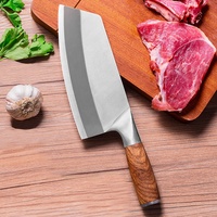 Couteau de cuisine multifonctionnel professionnel de haute qualité manche en palissandre acier inoxydable boucher couteau de Chef chinois désossage