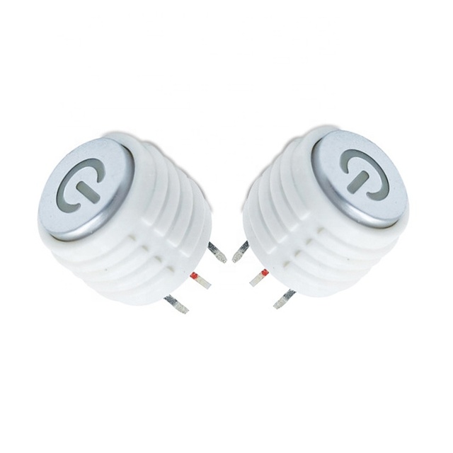 6x6mm Illuminated Tactile Switch 6 Pin Momentary Push Button LED Switch 12V Self-Resetting Electronic Switch