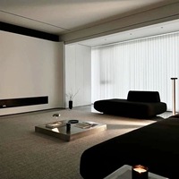 Table basse minimaliste italienne en acier inoxydable, mobilier de salon pour petit appartement, moderne et simple, plateau en marbre facile à nettoyer