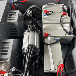 Shiwosi đi xe mới ngoài trời tự động làm sạch đường điện quét Pin nhà để xe công nghiệp làm sạch nhà máy 2050mm - Product Image 4