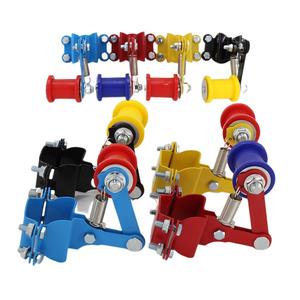 Tensor de cadena de polea de aluminio Universal, ajustador de longitud de enlace de motocicleta para modificación de cadena - Product Image 1