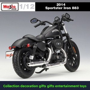 Maisto 1:12 2014 Sportster Iron 883, Motocicleta de Juguete Fundida a Presión, Modelo de Motocicleta para Coleccionistas, Regalo al por Mayor - Product Image 3