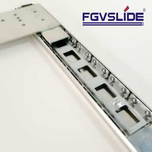 Chất Lượng Cao Fgvslide Truyền Hình Thép Túi Cửa Theo Dõi Hệ Thống Trượt Tủ Đồ Nội Thất Flipper Cửa Ngăn Kéo Trượt Đường Sắt - Product Image 4