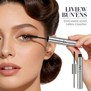 Rímel de Alta Calidad Anti-Gravedad, Resistente a las Manchas, Larga Duración, Calidad de Salón en Casa, Resistente al Agua - Product Image 1