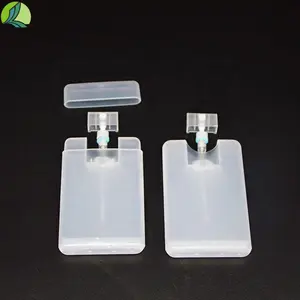 Supplier Colored Plastic 20ml Hand Sanitizer Pocket Perfume Card Spray Bottle